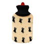 Edm Bolsa de agua caliente 2 l modelo gatos negros