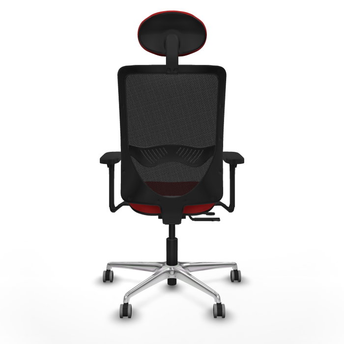 PIQUERAS Y CRESPO Silla de oficina Zulema con mecanismo Sincro/Traslack, Rojo y Negro PIQUERAS Y CRESPO Silla de oficina Zulema con mecanismo Sincro/Traslack, Rojo y Negro