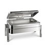 APS Chafing Dish GN 1/1 - Fuente de Acero Inoxidable para Buffet con 9 Litros de Capacidad - 66x48x33 cm