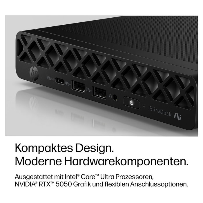 HP EliteDesk 8 Mini G2i CU5 con 16GB RAM, 512GB SSD y Windows 11 Pro