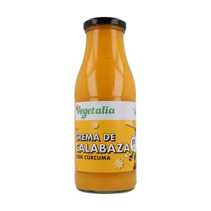 Vegetalia Crema de Calabaza y Cúrcuma Bio 500 ml Ecológica Vegana Vegetalia Crema de Calabaza y Cúrcuma Bio 500 ml Ecológica Vegana