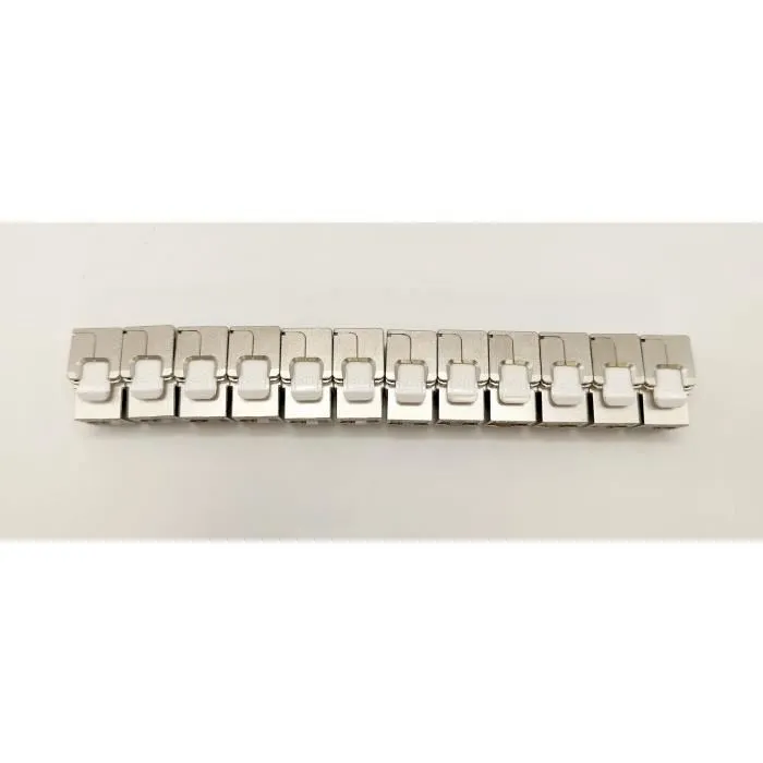 Lineaire Pack de 12 conectores RJ45 Cat.6a Keystone Lineal PR24AS12 Blindado Corto