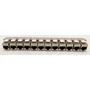 Lineaire Pack de 12 conectores RJ45 Cat.6a Keystone Lineal PR24AS12 Blindado Corto