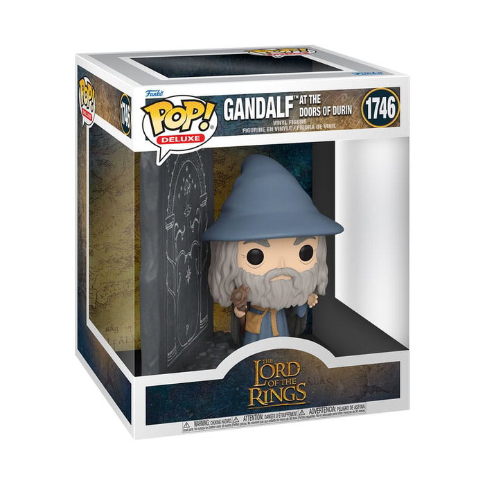 Funko Pop! Deluxe - El Señor de los Anillos - Gandalf - Figura de Vinilo Aprox. 9 cm Funko Pop! Deluxe - El Señor de los Anillos - Gandalf - Figura de Vinilo Aprox. 9 cm