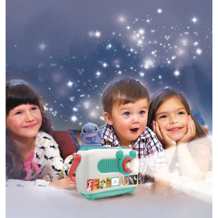Clementoni Proyector y Cuentacuentos Plus Disney Baby 8 Cuentos Proyección Visual y Sonora Desde 2 Años