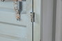 DKD Home Decor Armario Vintage Gris Metal 112 x 46 x 174 cm