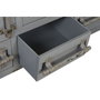 DKD Home Decor Armario Metálico Container Gris