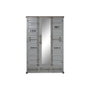 DKD Home Decor Armario Metálico Container Gris