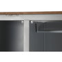 DKD Home Decor Armario Metálico Container Gris