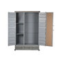 DKD Home Decor Armario Metálico Container Gris