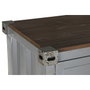 DKD Home Decor Armario Metálico Container Gris