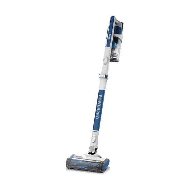 Shark IZ380EU PowerPro Aspiradora Escoba Sin Bolsa 0.7 L Autonomia 51 Min Potente Succion 75 AW Bateria Recargable Color Metalico Marina