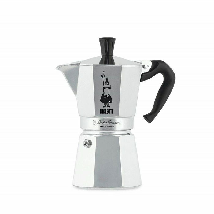 Cafetera Italiana Bialetti 0001163 Plateado Aluminio 6 Tazas
