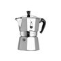 Bialetti Moka Express 6 tazas, Plata/Negro
