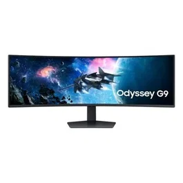 Samsung Monitor Gaming Curvo Odyssey G9 LS49CG954EUXEN 49" Dual QHD 5120x1440 240Hz 1ms VA HDR1000 FreeSync Premium Pro 1000R Ajuste en Altura Negro