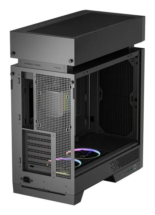 DeepCool CL6600 Caja Gaming Semitorre con Cristal Templado y AIO 360mm Negro