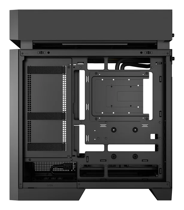 DeepCool CL6600 Caja Gaming Semitorre con Cristal Templado y AIO 360mm Negro