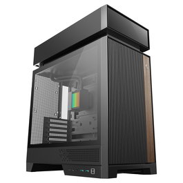 DeepCool CL6600 Caja Midi Tower Gaming Negro, con Refrigeración Líquida AIO 360mm Incluida, Panel de Cristal Templado, RGB, Soporta ATX/micro-ATX/Mini-ITX
