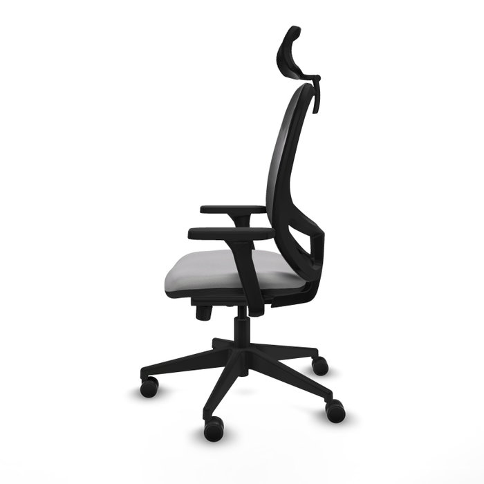 PIQUERAS Y CRESPO Silla de oficina Cilanco con mecanismo Sincro, Gris claro y Negro PIQUERAS Y CRESPO Silla de oficina Cilanco con mecanismo Sincro, Gris claro y Negro