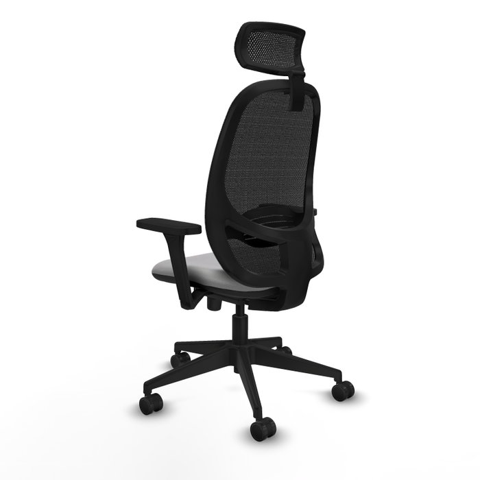 PIQUERAS Y CRESPO Silla de oficina Cilanco con mecanismo Sincro, Gris claro y Negro PIQUERAS Y CRESPO Silla de oficina Cilanco con mecanismo Sincro, Gris claro y Negro