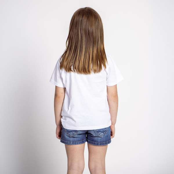 Cerdá Camiseta de Manga Corta Single Jersey Personaje Stitch Color Blanco para Niños de 5 Años