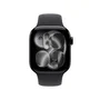 Apple watch series 11 (gps) 42 mm aluminio color negro azabache reloj inteligente con pulsera deportiva fluoroelastÓmero negro t