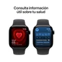 Apple watch series 11 (gps) 42 mm aluminio color negro azabache reloj inteligente con pulsera deportiva fluoroelastÓmero negro t