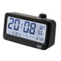 SAMI Despertador LCD Digit XL con Pantalla Grande y Batería Recargable