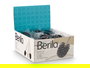Berilo Escobilla de Baño Acero Negro 35 x 7.5 x 7.3 cm (Set de 12)