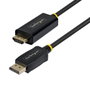 StarTech.com Cable Adaptador DisplayPort a HDMI de 2m 4K 60Hz HDR Negro