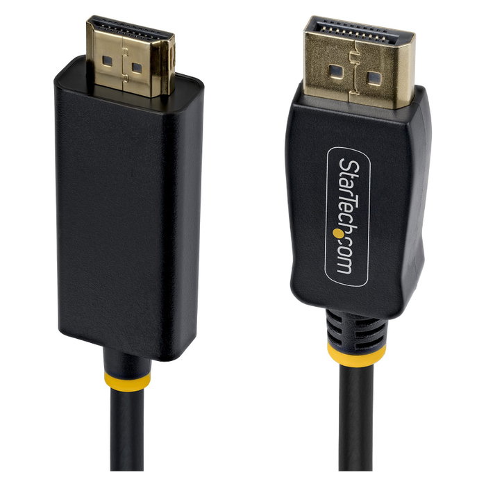 StarTech Cable Adaptador DisplayPort a HDMI 2m 4K60Hz HDR Negro