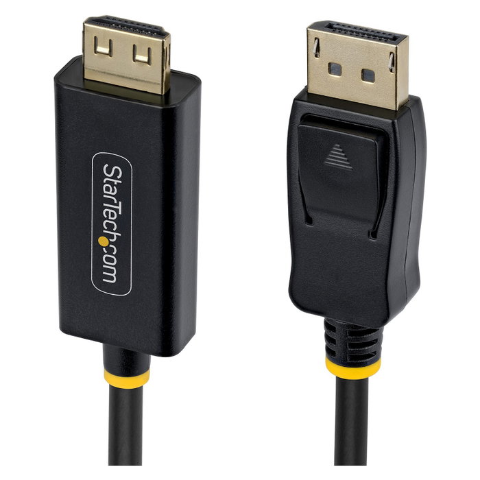 StarTech Cable Adaptador DisplayPort a HDMI 2m 4K60Hz HDR Negro