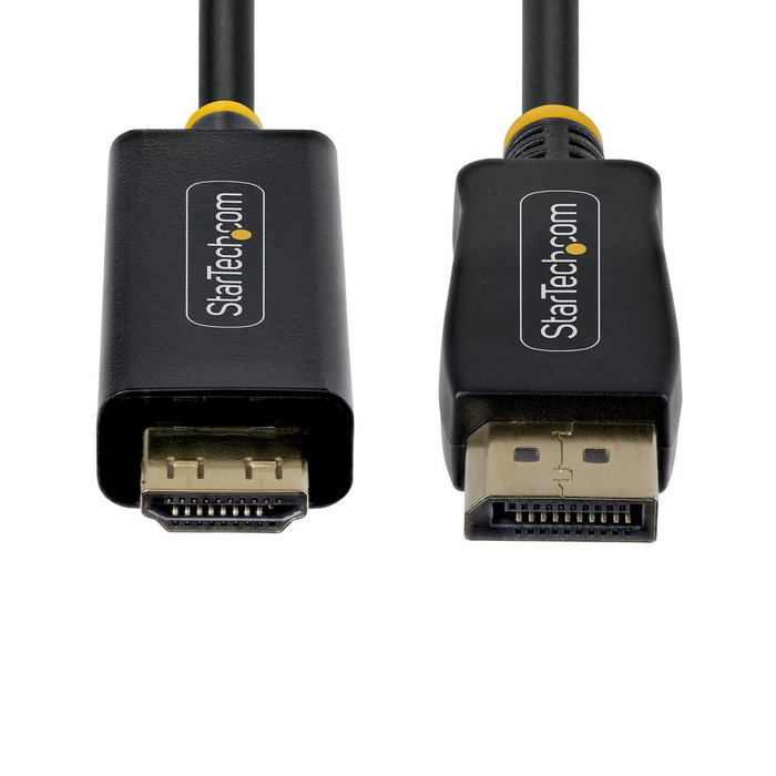 StarTech.com Cable Adaptador DisplayPort a HDMI de 2m 4K 60Hz HDR Negro