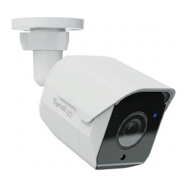 Synology BC510 Cámara de seguridad IP 5MP IP67 interior/exterior, auto-seguimiento, visión nocturna 30m, blanco
