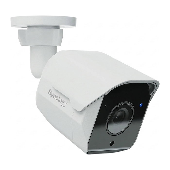 Synology BC510 Cámara de seguridad IP 5MP IP67 interior/exterior, auto-seguimiento, visión nocturna 30m, blanco Synology BC510 Cámara de seguridad IP 5MP IP67 interior/exterior, auto-seguimiento, visión nocturna 30m, blanco