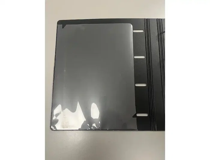 Pardo Carpeta con Recambio Personalizable 4 Anillas 35 mm Negro PP Foam, Block 120 Hojas 90 grs, Separador 5 Colores, A4