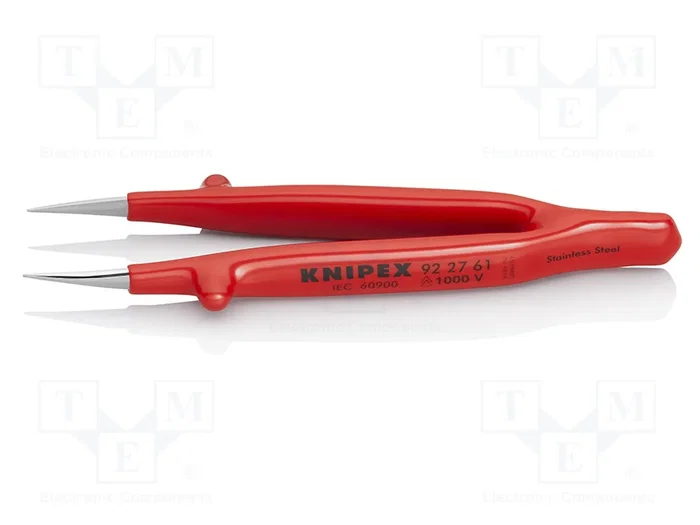 KNIPEX Pinza de punta de aguja rectos 125mm con aislamiento KNIPEX Pinza de punta de aguja rectos 125mm con aislamiento