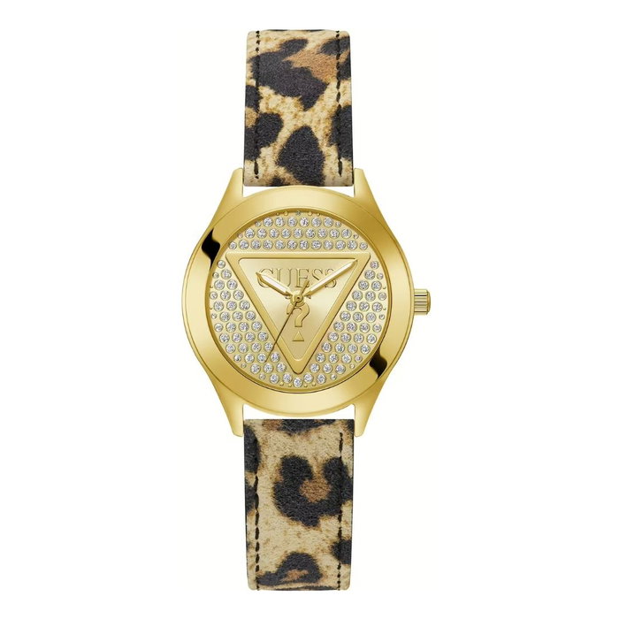 Guess GW0745L2 Reloj para Mujer Dorado con Correa Multicolor Guess GW0745L2 Reloj para Mujer Dorado con Correa Multicolor
