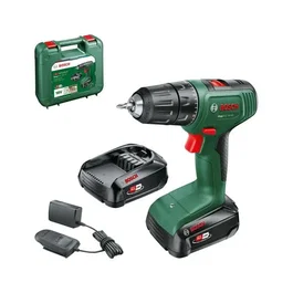 Bosch BOS4053423230642 Taladro atornillador EasyDrill 18V-40 (2x 1,5 Ah) + AL18V-20 en estuche de transporte