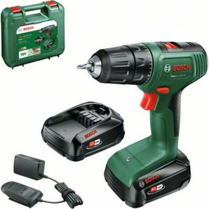 Bosch EasyDrill 18V-40 con 2 Baterías de 1,5 Ah y Cargador