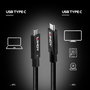 Lindy Cable Activo USB 3.2 Gen 2 C/C 8m Negro Soporte DP 1.4 hasta 10Gbps Power Delivery 100W