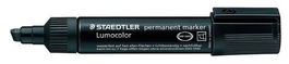 Marcador Permanente Staedtler 385 Lumocolor Biselado Negro (Set de 5)