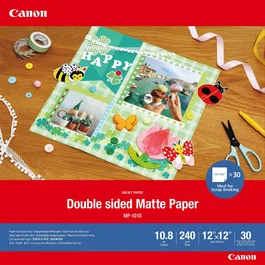 Canon 4076C007 Papel Fotográfico Mate 240 g/m² 305x305 mm Inyección de Tinta