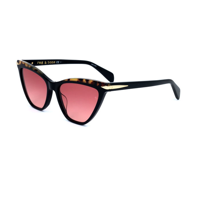 Rag & Bone RNB1021/S Gafas de Sol Mujer Ojo de Gato Acetato 55-17-145