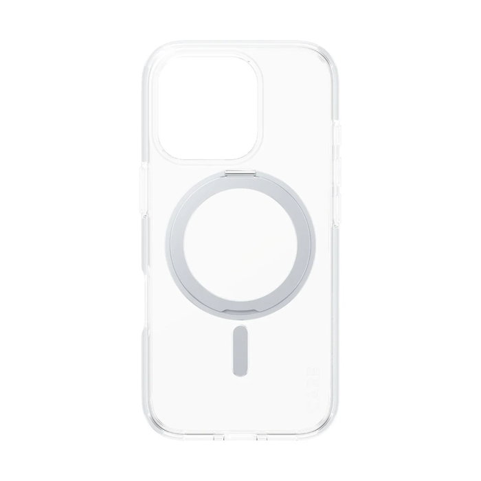 PanzerGlass CARE Feature Case con Soporte Plateado y MagSafe para iPhone 16 Pro