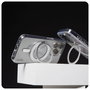 PanzerGlass CARE Feature Case con Soporte Plateado y MagSafe para iPhone 16 Pro