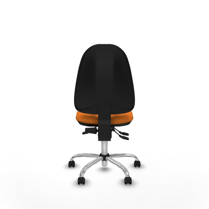 PIQUERAS Y CRESPO Silla de oficina Algarra Naranja con mecanismo Asincro PIQUERAS Y CRESPO Silla de oficina Algarra Naranja con mecanismo Asincro