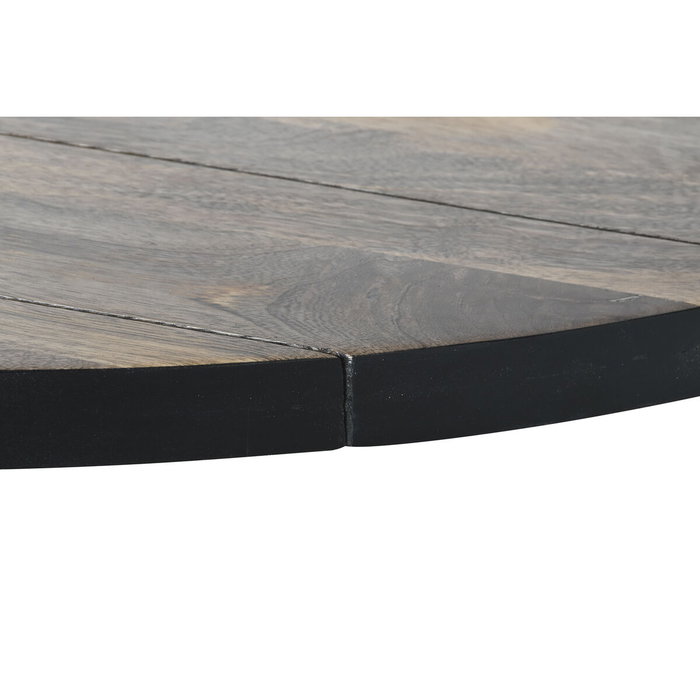 DKD Home Decor Mesa de Comedor de Mango y Metal 200x100x76 cm Natural