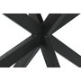 DKD Home Decor Mesa de Comedor de Mango y Metal 200x100x76 cm Natural