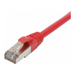 Synergy21 Patchkabel RJ45 CAT8.1 2000MHz S-STP 5m Rot AWG26 TPE/LSZH SuperFlex
